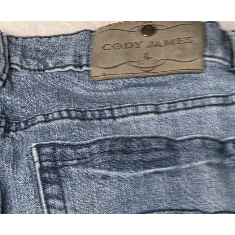 Cody James Mens Jeans 34x30 Blue Straight Western Denim Pants PreOwned